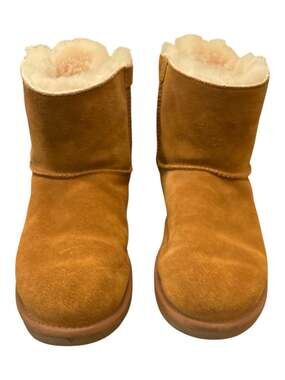 UGG Women's Mini Suede Boots with Back Bow